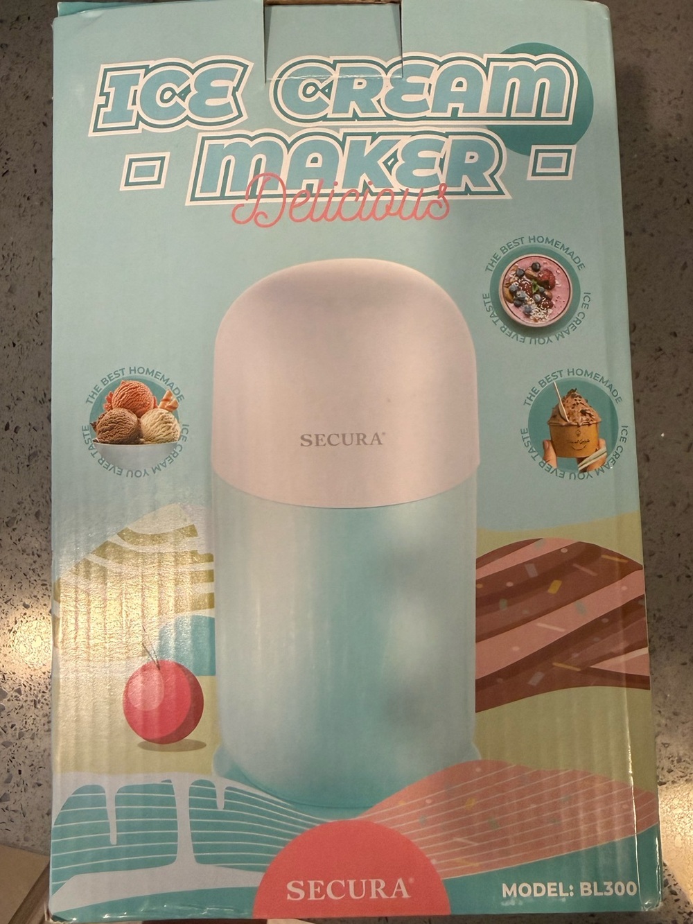 SECURA Ice Cream Maker